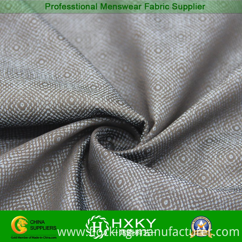 Flower Pattern Jacquard with Polyester Fabric for Casual Jacket